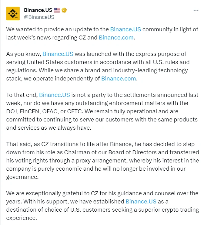 Source: Binance.US