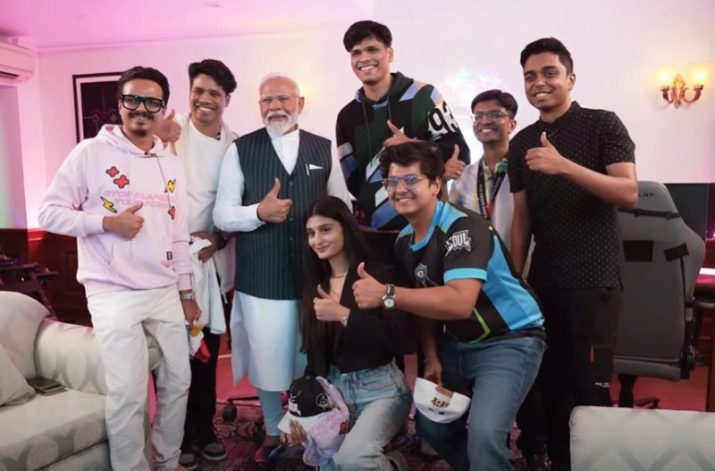 PM Modi Engages with Indian Gamers, Talks Industry Future
