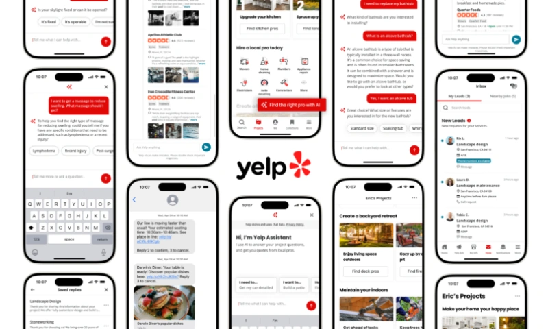 Yelp Launches AI Assistant for Business Connections