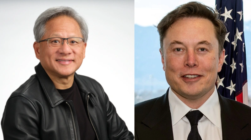 Nvidia’s Jensen Huang Praises Elon Musk’s Work at Tesla