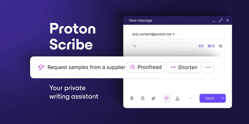 Proton launches on-device ‘privacy-first’ AI writing assistant for email