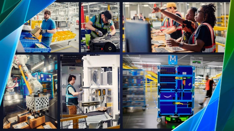 Amazon Launches Next-Gen Fulfillment Centers with Advanced AI and 10x More Robotics