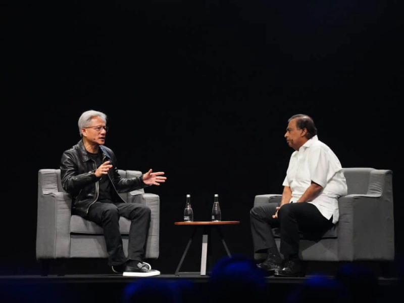 Jensen Huang announces Reliance-Nvidia partnership to build AI infrastructure in India
