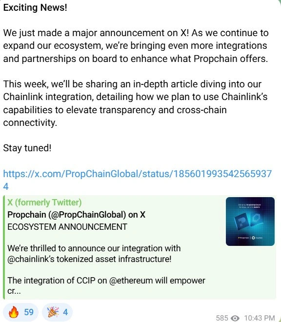 Announcement