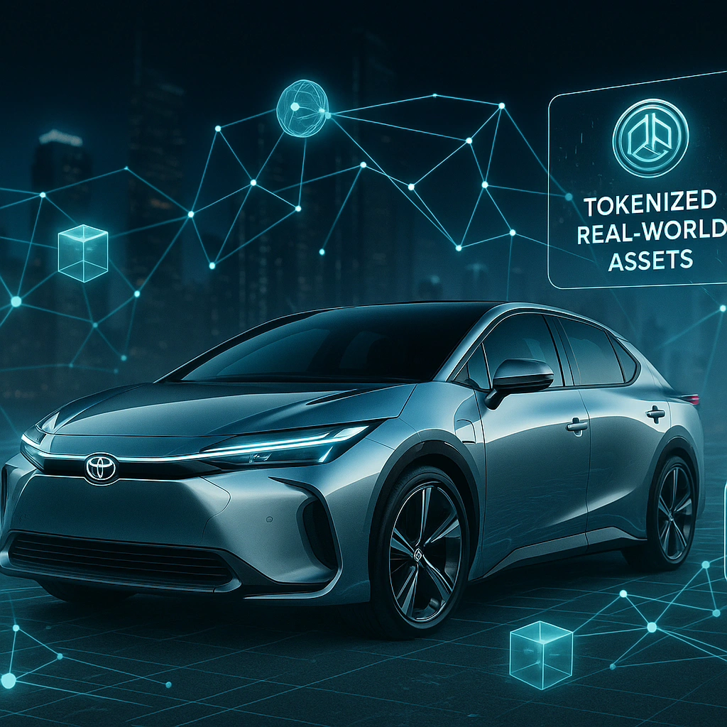 Toyota Explores Blockchain to Tokenize Cars as Real-World Assets