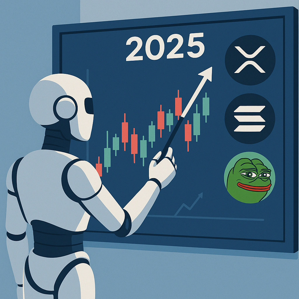 Google’s Gemini AI Forecasts the 2025 Price Outlook for XRP, Solana, and Pepe