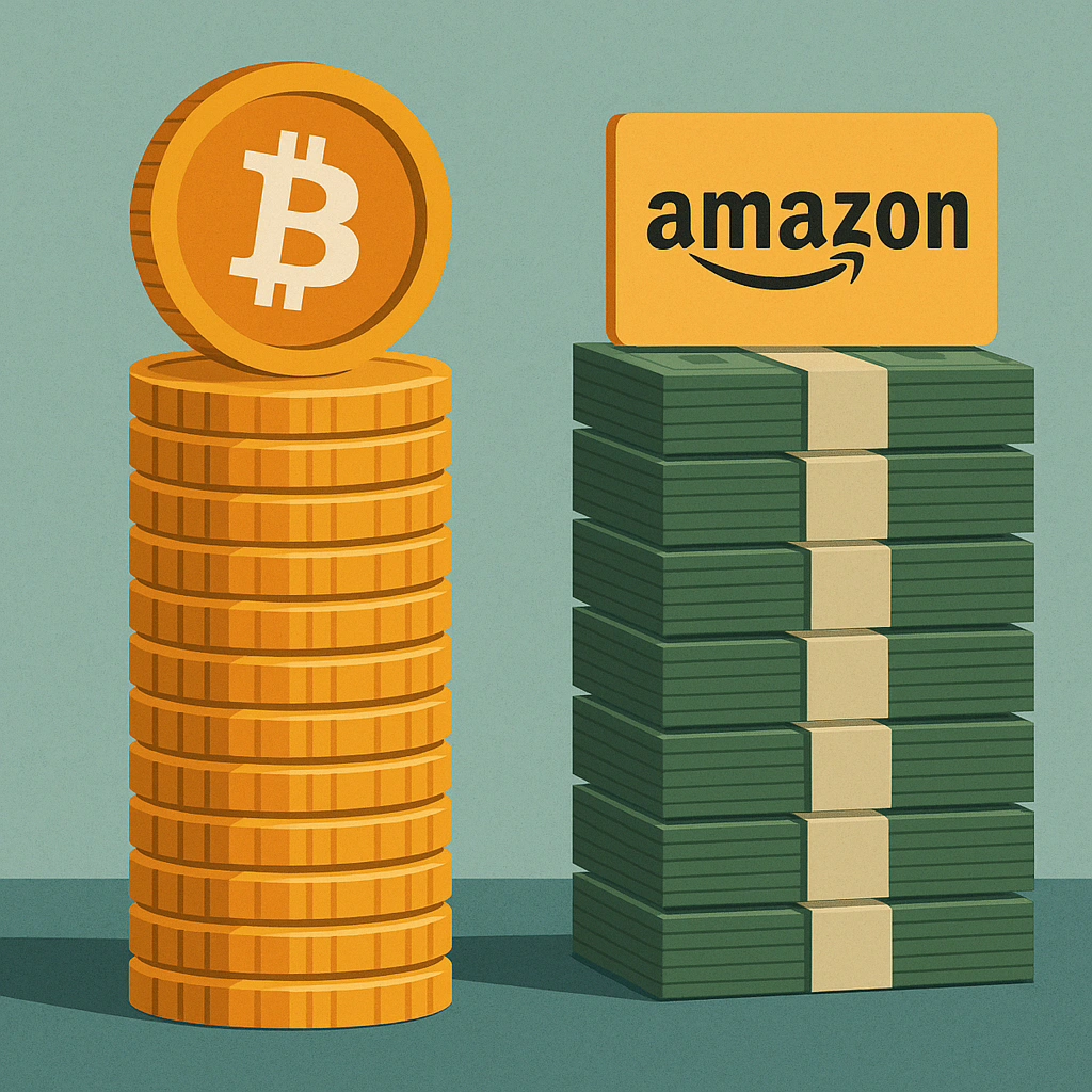 MicroStrategy’s $78B Bitcoin Treasury Rivals Amazon’s Cash Reserves