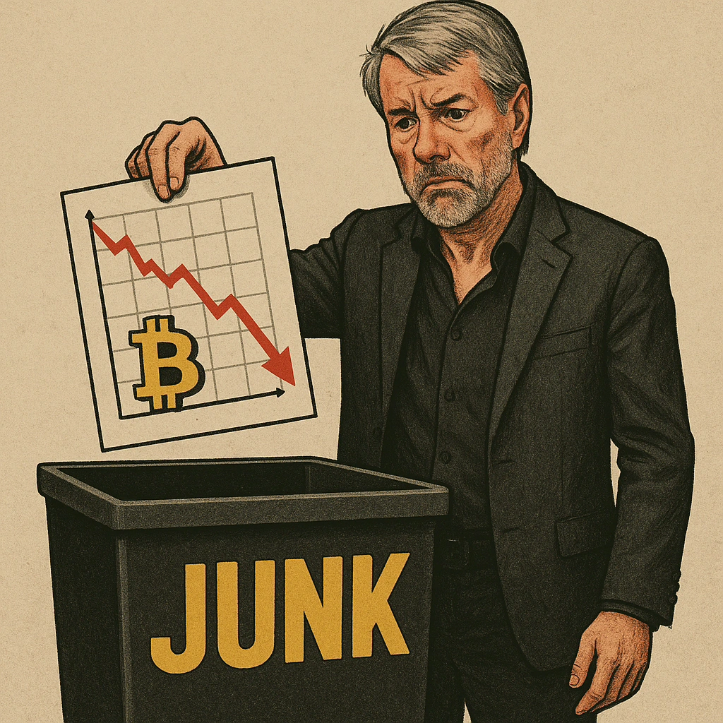 S&P Downgrades Michael Saylor’s “Strategy” to Junk Rating Amid Heavy Bitcoin Exposure