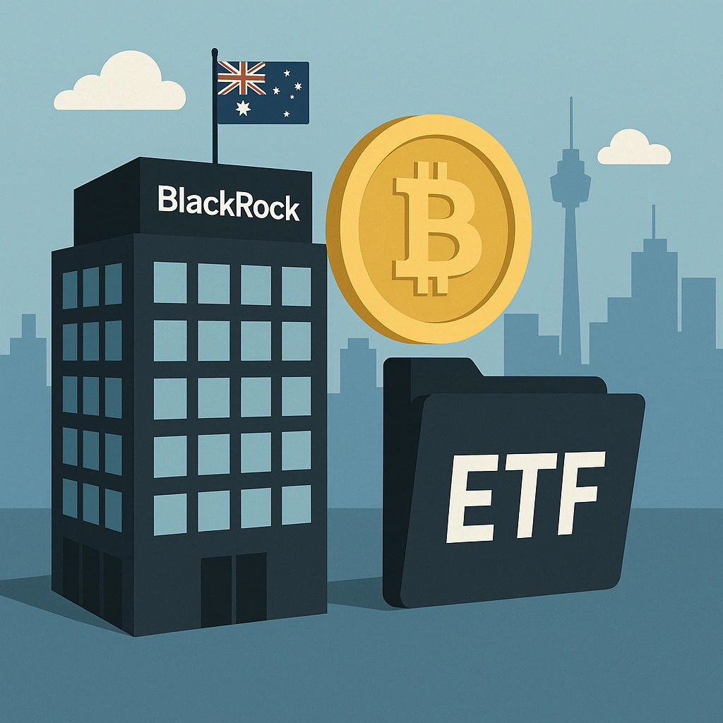 BlackRock Enters Australia’s Bitcoin ETF Arena as Competition Intensifies